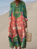 Elvira | Abito leggero primaverile con maniche lunghe