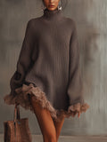 Nina | Abito in maglia con balze