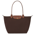 Longchamp Le Pliage – borsa shopper grande, Nero ebano