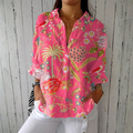 Joanna | Tropical Floral Blouse