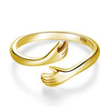 Hug Hands Ring | Minimalist Ring