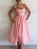 Jovie - Abito midi con spalline