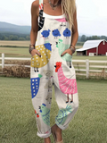 Chicken Chatter Dungarees