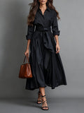 Hanna - Abito chemisier in twill di cotone