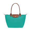 Longchamp Le Pliage – borsa shopper grande, Turchese