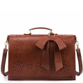 Bernadette – Borsa satchel con fiocco