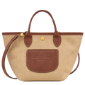 Longchamp Le Pliage XS – borsa a cestino, tela marrone