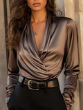 ROSALYN | ELEGANT V-NECK TOP