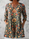 Elara | Blusa lunga a V