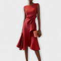 ARIANA | PLEATED MIDI DRESS