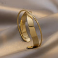 CLASSIC POLISHED GOLD BRACELET