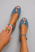 Olivia | Elegant Sage Sandals