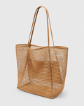 Boho Large Capacity Mesh Beach Tote Bag