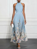 Eliana - Elegant Floral Maxi Dress