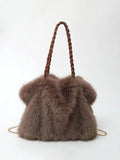 Charlotte – borsa a spalla in velluto versatile