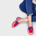 Vivian – Mocassini patchwork multicolore