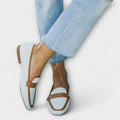 Bianca – Mocassino in stile retrò