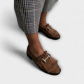 Brigitte – Mocassino marrone raffinato