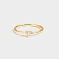 Leonie – Simple Gold Ring with Smooth Surface